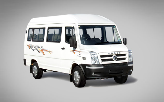 Tempo Traveller van for group tours in Rajasthan